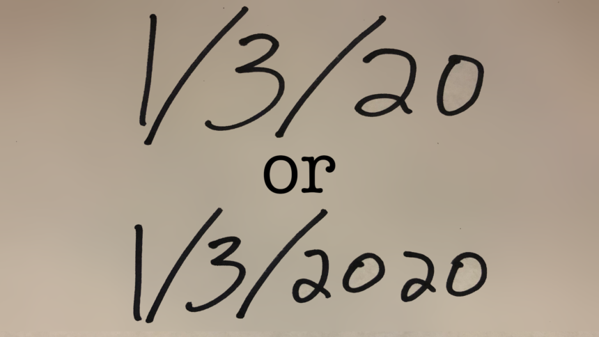 Ngừng viết tắt số năm có thể giúp bạn tránh khỏi những kẻ giả mạo tài liệu - Ảnh: KESQ