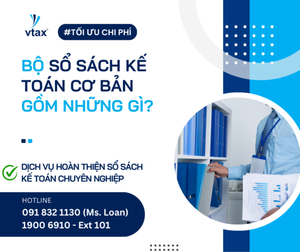 BỘ SỔ SÁCH KẾ TOÁN CƠ BẢN gồm những gì?