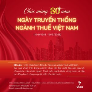 Kỷ niệm 80 năm Ngày Truyền thống ngành Thuế Việt Nam (10/9/1945 – 10/9/2025)